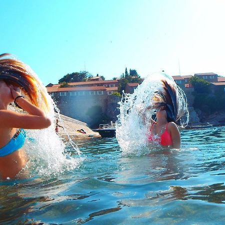 Apartments Slavica Jovanovic Sveti Stefan Bagian luar foto