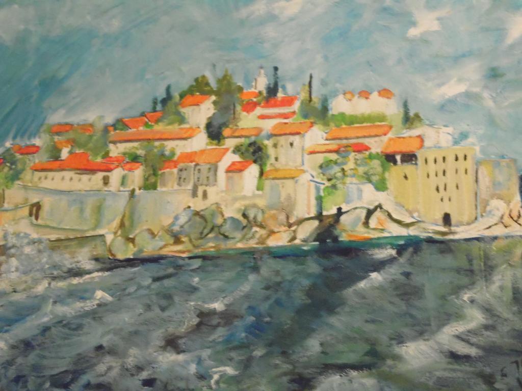 Apartments Slavica Jovanovic Sveti Stefan Ruang foto