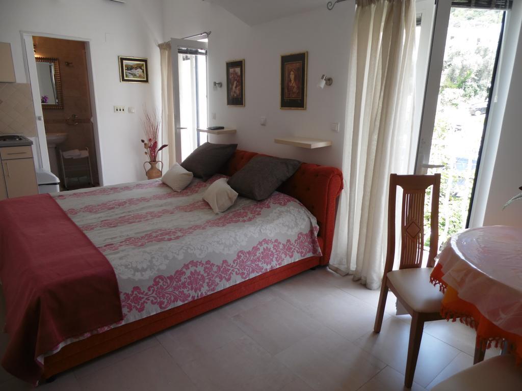Apartments Slavica Jovanovic Sveti Stefan Ruang foto
