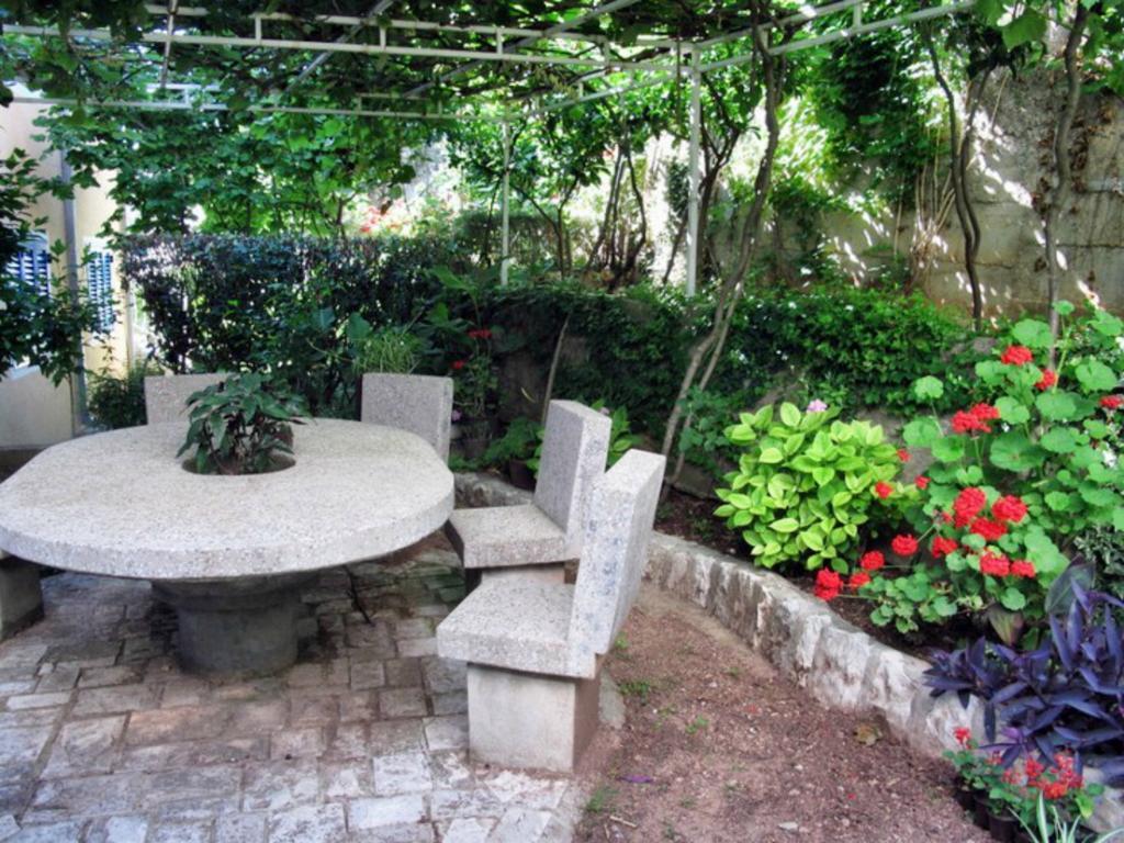 Apartments Slavica Jovanovic Sveti Stefan Ruang foto